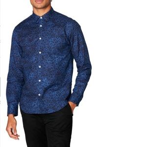 Good Man Brand On Point Slim Fit Button Up Shirt Large